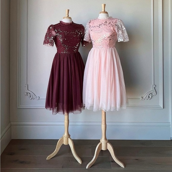 Jessakae Memory Lane Dress in Light Pink - Picture 2 of 10